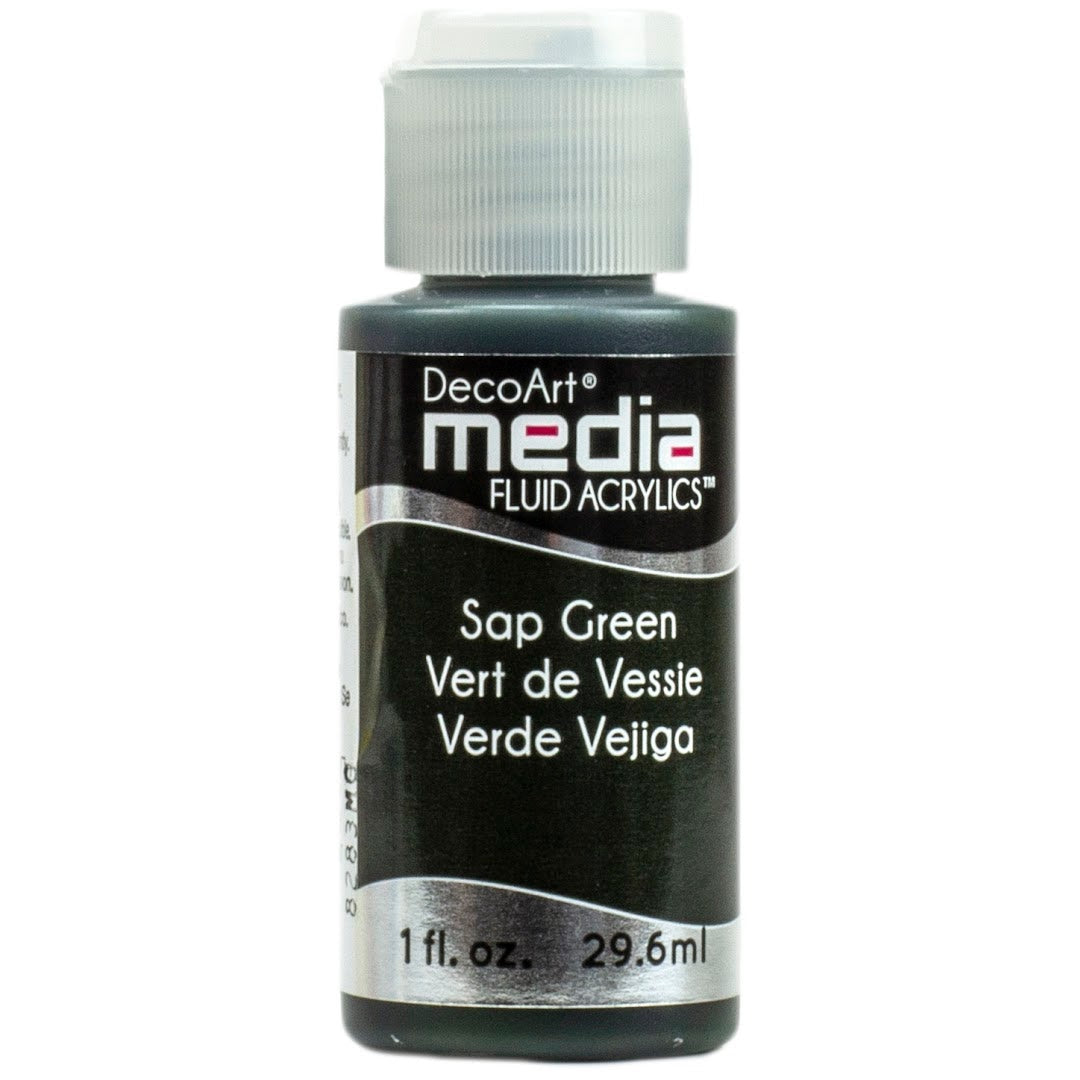 DecoArt Media Fluid Acrylics - Sap Green (Series 2)
