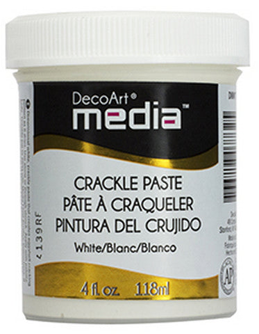 DecoArt Media Crackle Paste 4 oz. - White