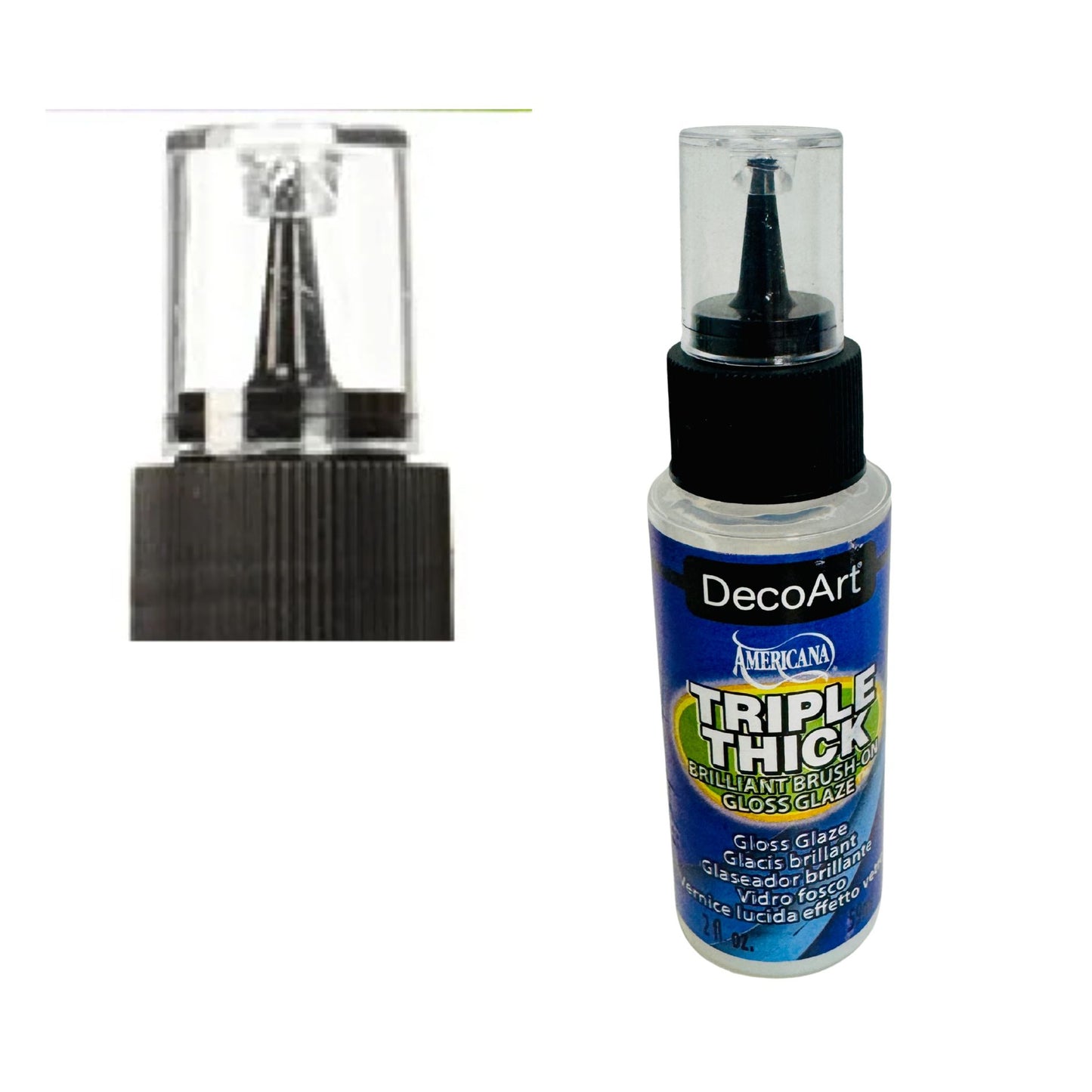 2 oz. Paint Bottle Writer Tip