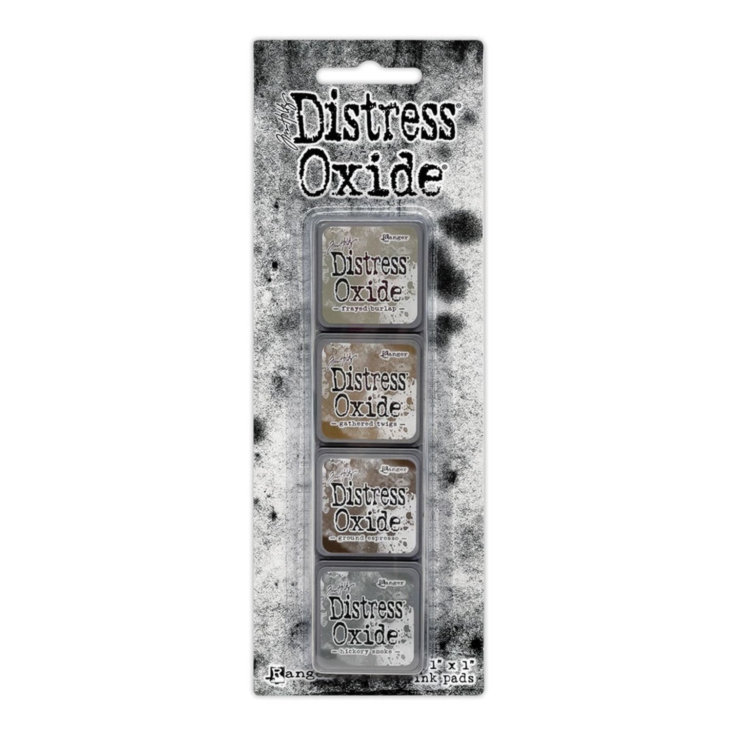 Tim Holtz Distress Mini Oxide Ink Pads 4/Pkg - Kit #12