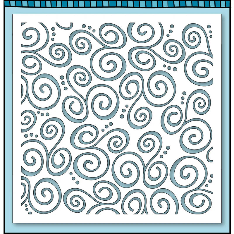 Dare 2b Artzy - Swirl Stencil