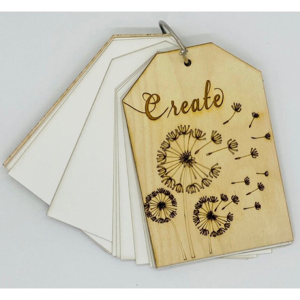 Tag Journal - Dandelion "Create"