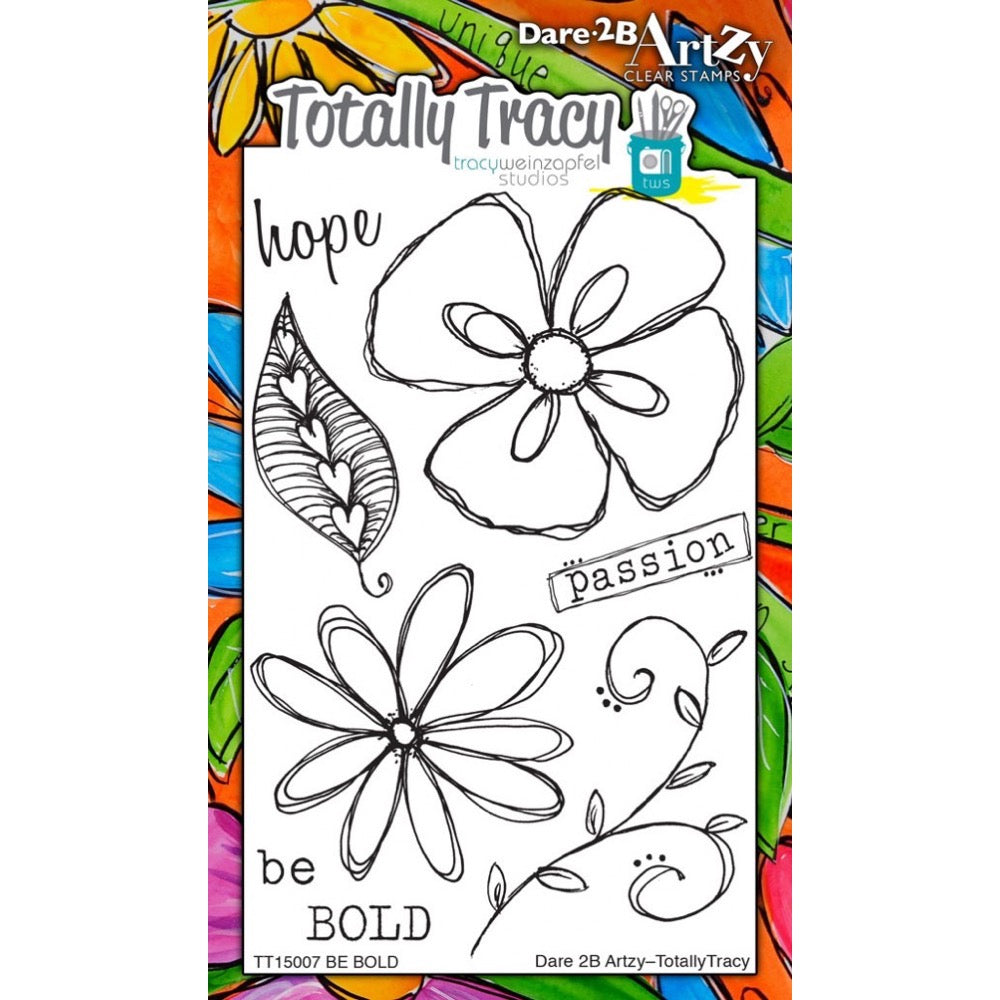 Totally Tracy Acrylic Stamps - Be Bold (TT15007)