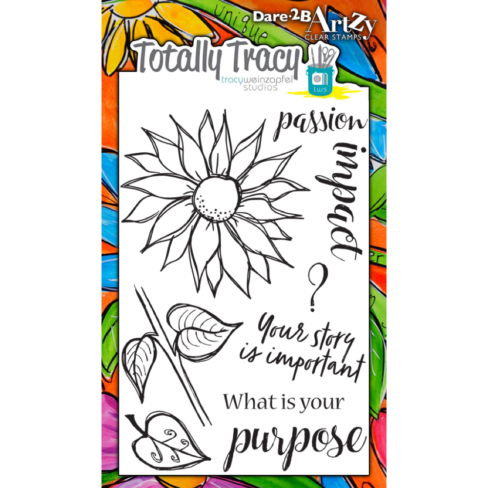 Totally Tracy Acrylic Stamps - Find Your Purpose (TT17017)