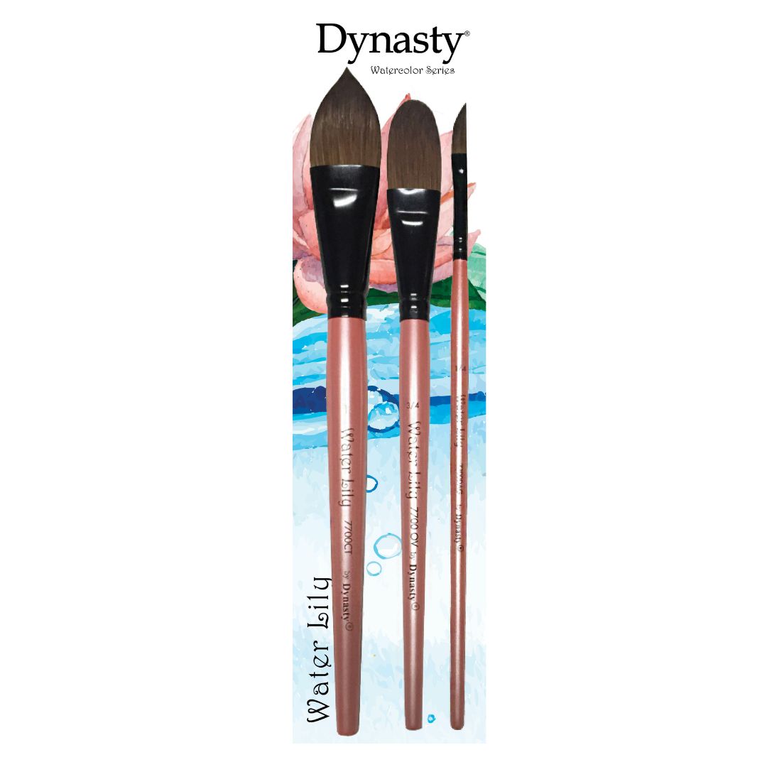 Water Lily Collection by Dynasty - High quality artists paint, watercolor,  speciality brushes