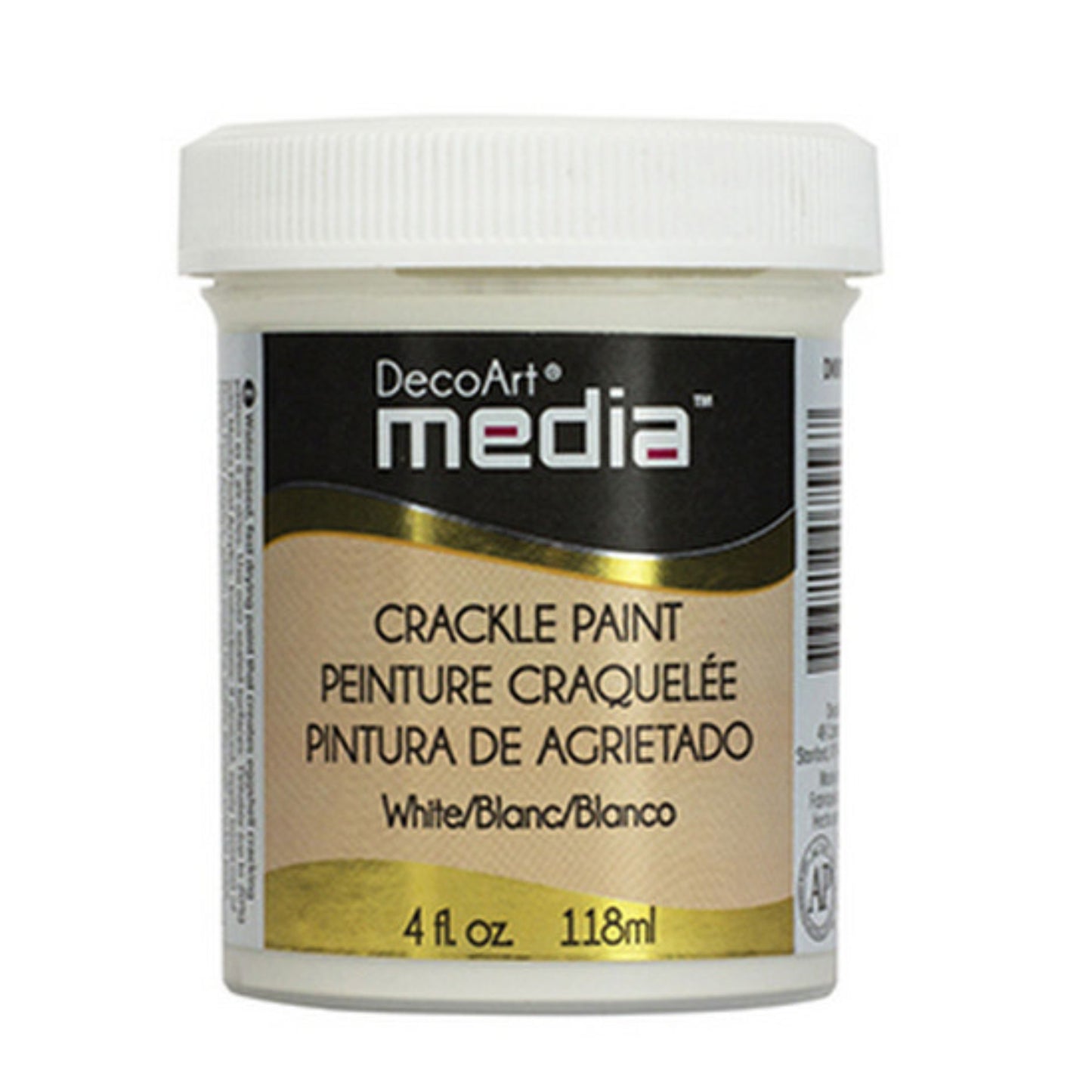DecoArt Media Crackle Paint 4 oz. - White