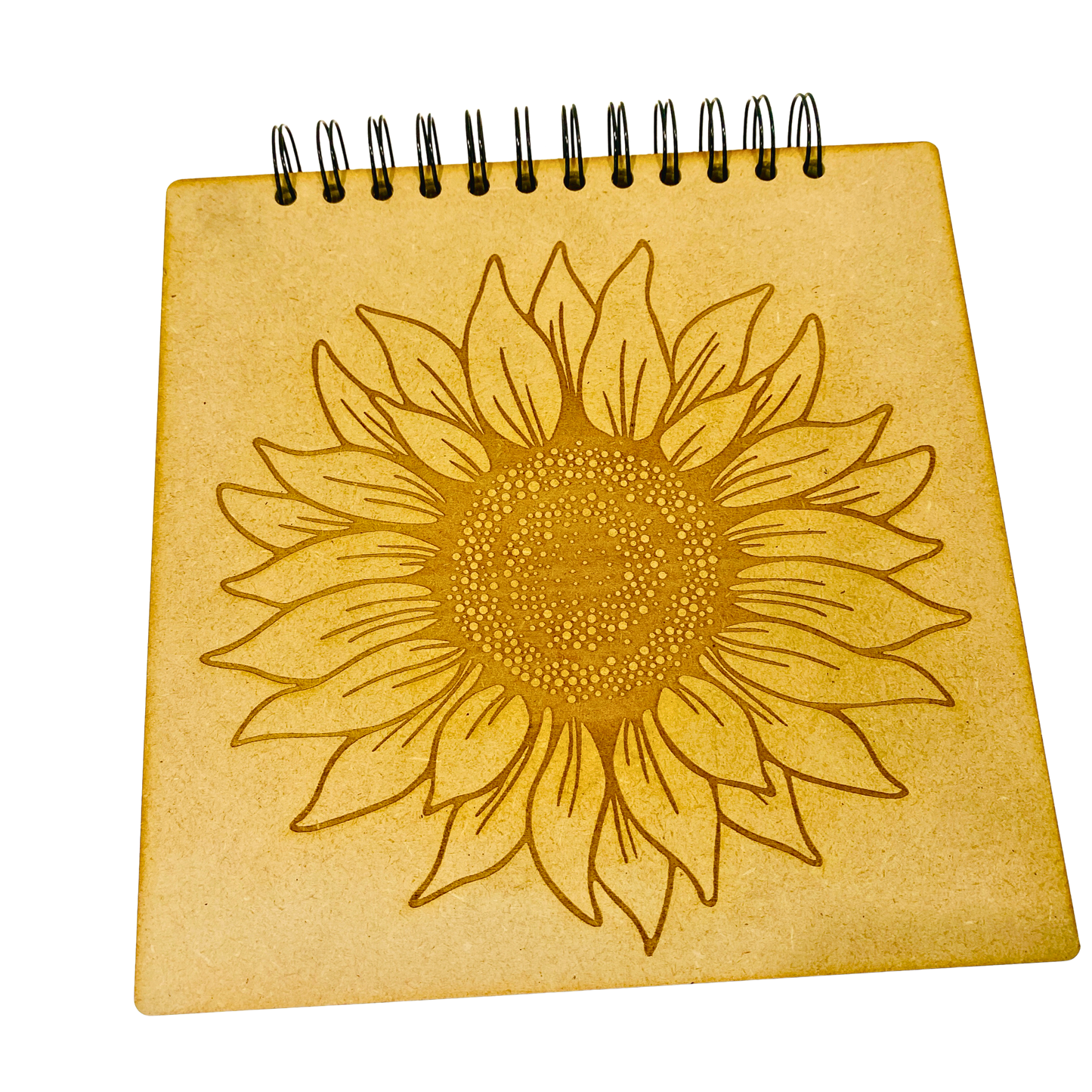 Sunflower 8 X 8 Watercolor Art Journal
