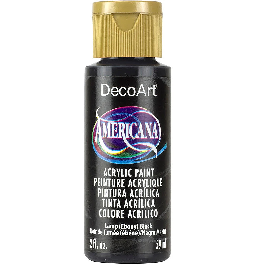 DecoArt Americana 2 oz. - Lamp Black