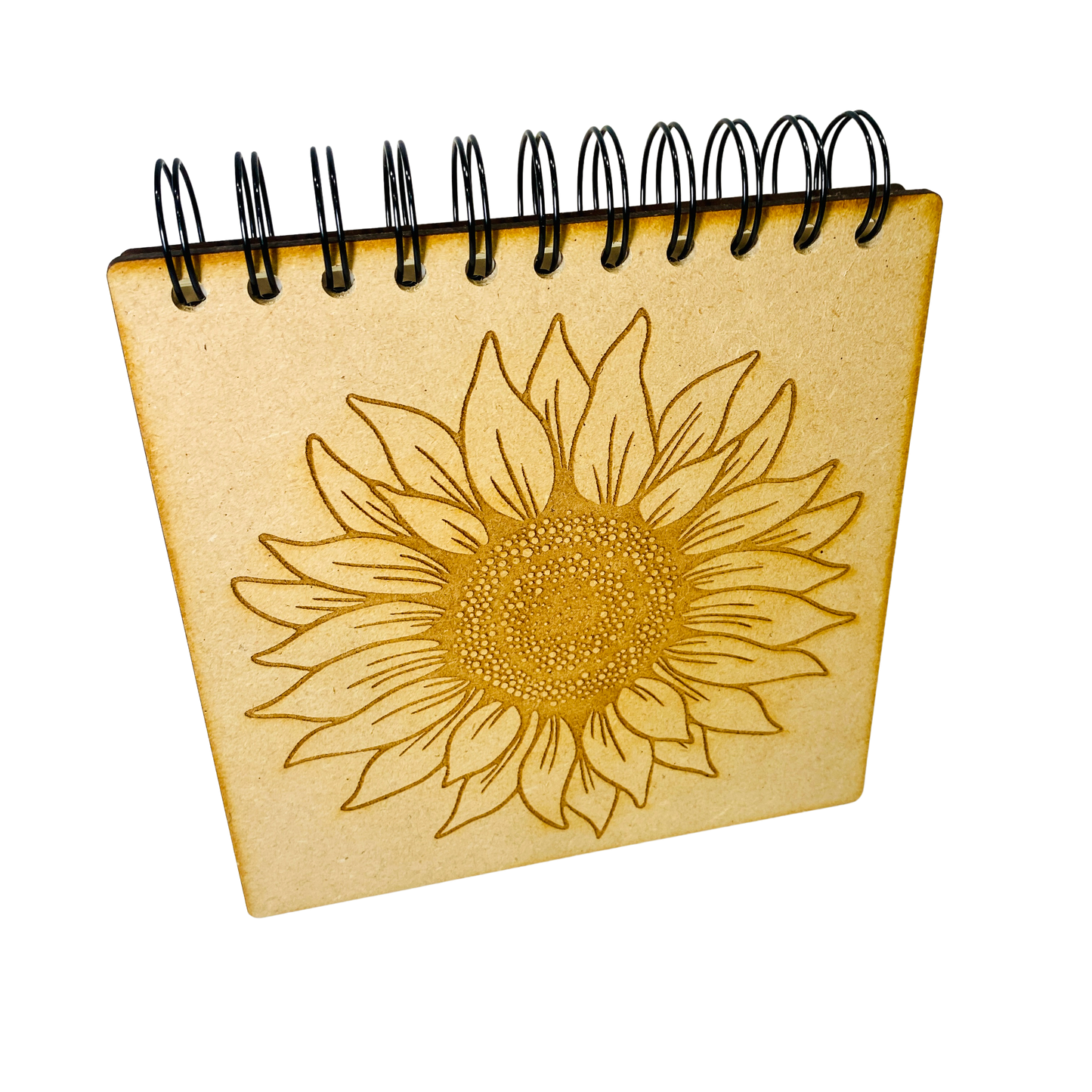 Sunflower 6 X 6 Watercolor Art Journal