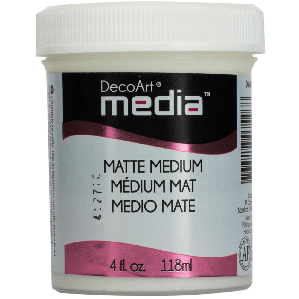 DecoArt Media Matte Medium Clear 4 oz.