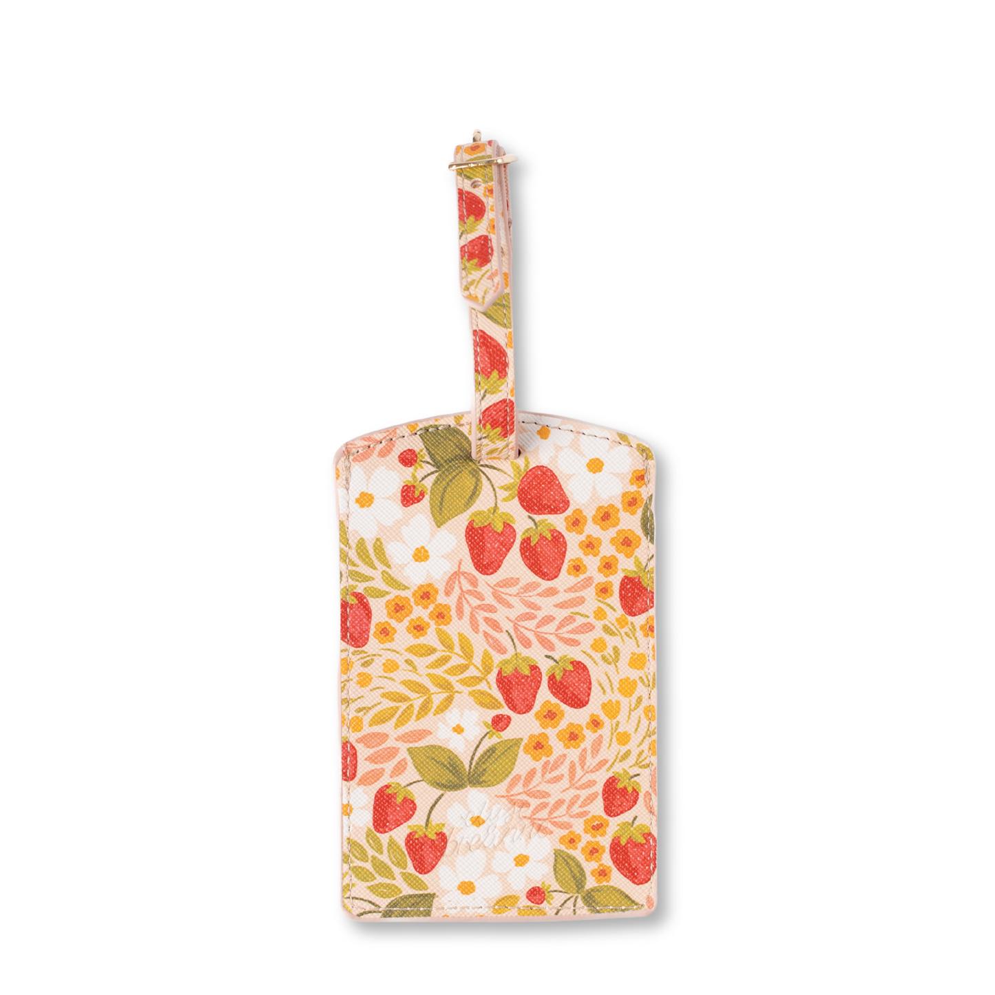 Floral Luggage Tag