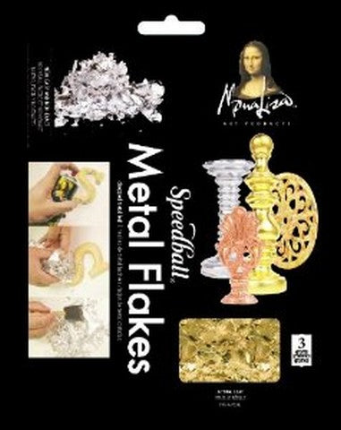 Mona Lisa Gold Metal Leafing Flakes
