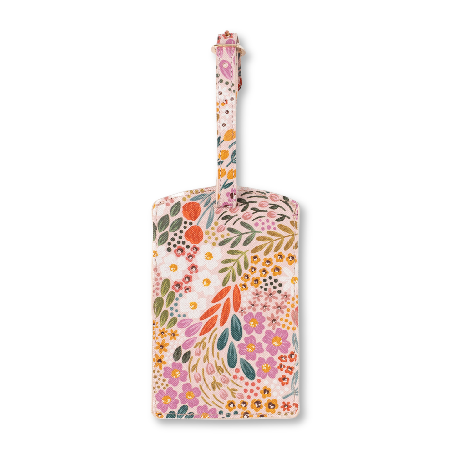 Floral Luggage Tag