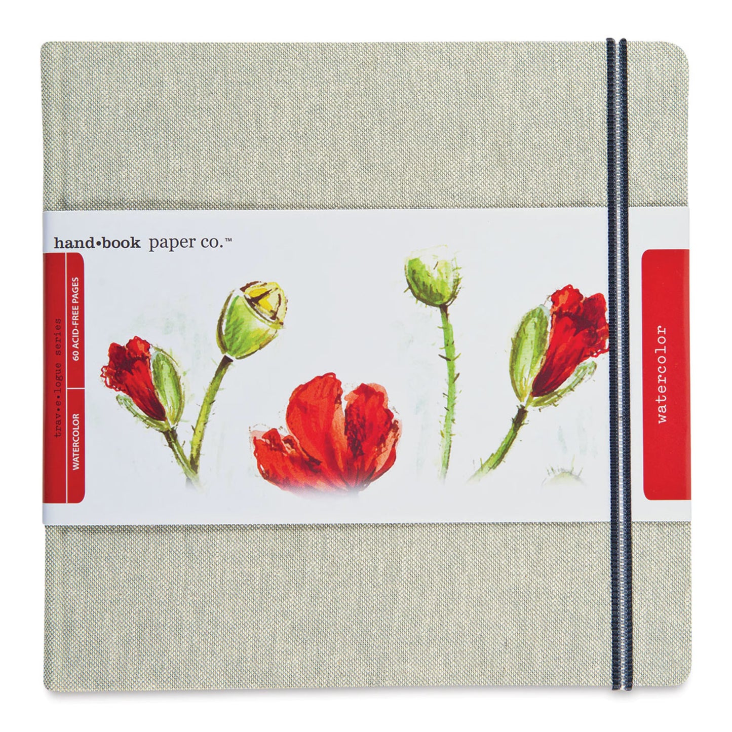 Watercolor Journal 8.25 X 8.25 Square (60 Sheets)