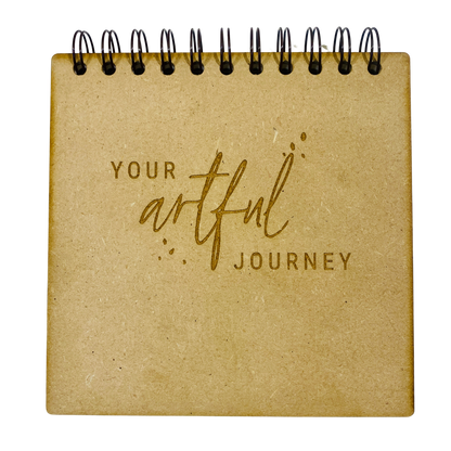 Your Artful Journey 6 X 6 Watercolor Art Journal