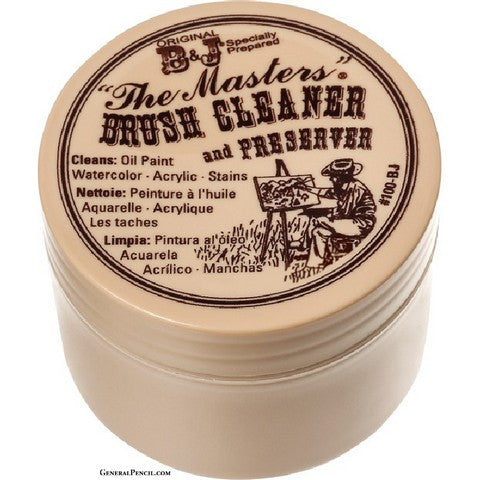The General Pencil The Masters Brush Cleaner,  1 oz.