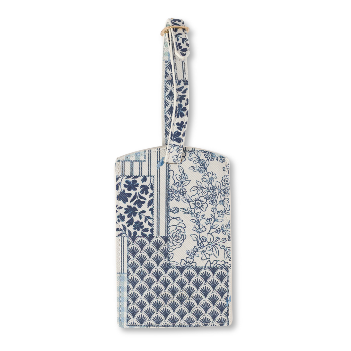 Floral Luggage Tag
