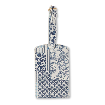 Floral Luggage Tag