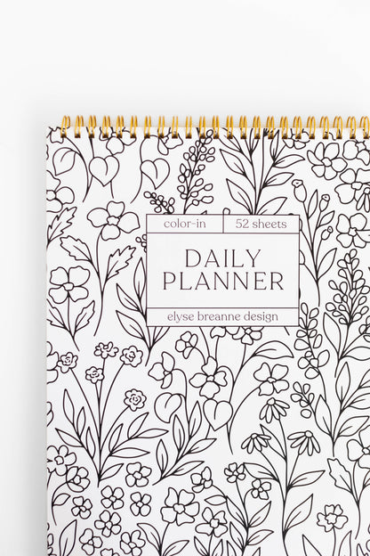 Color-In Daily Planner