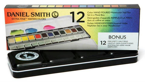 DANIEL SMITH Hand Poured Half-Pan Watercolor Sets