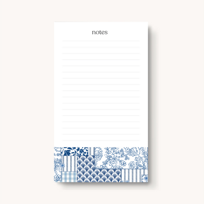 Floral Lined Notepad