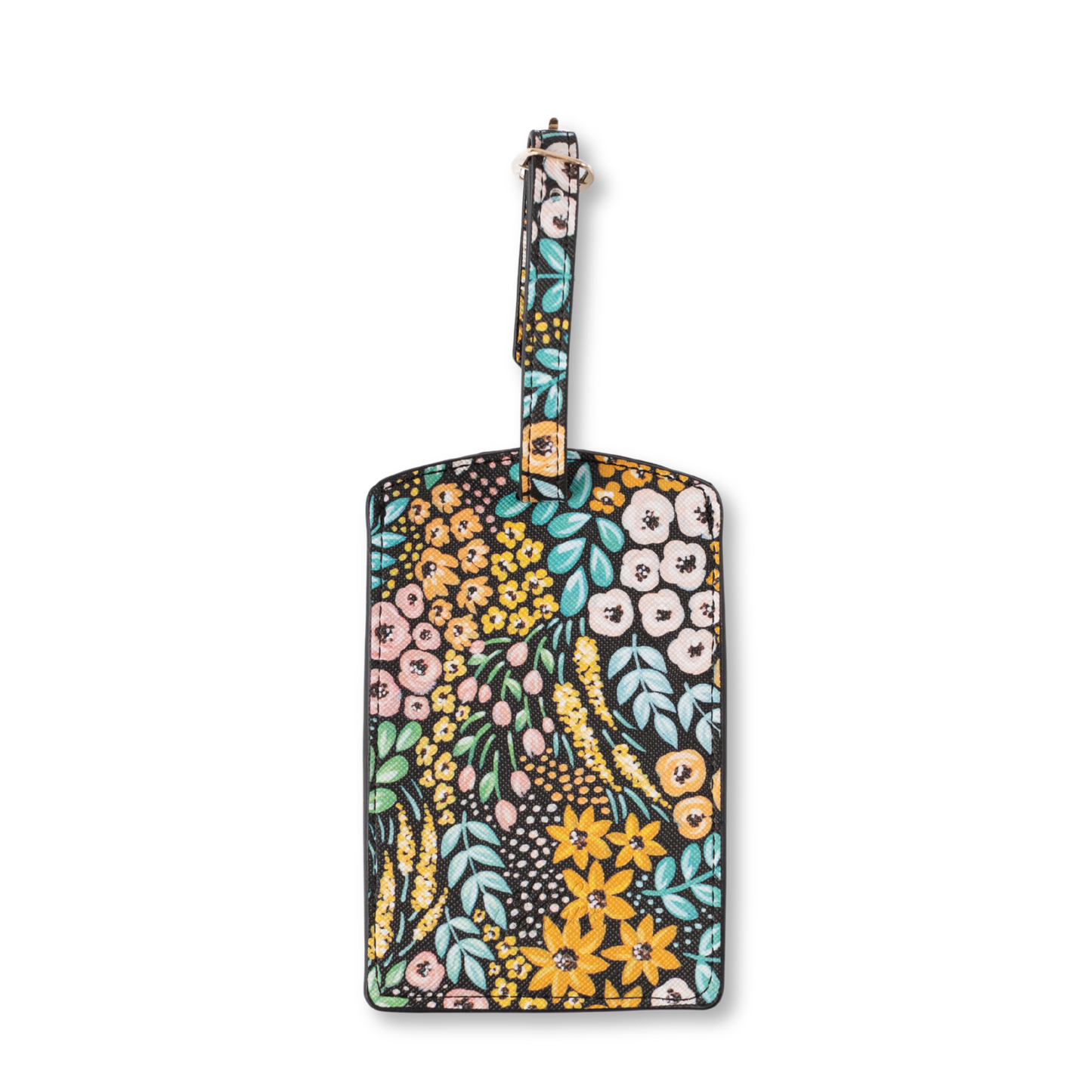 Floral Luggage Tag