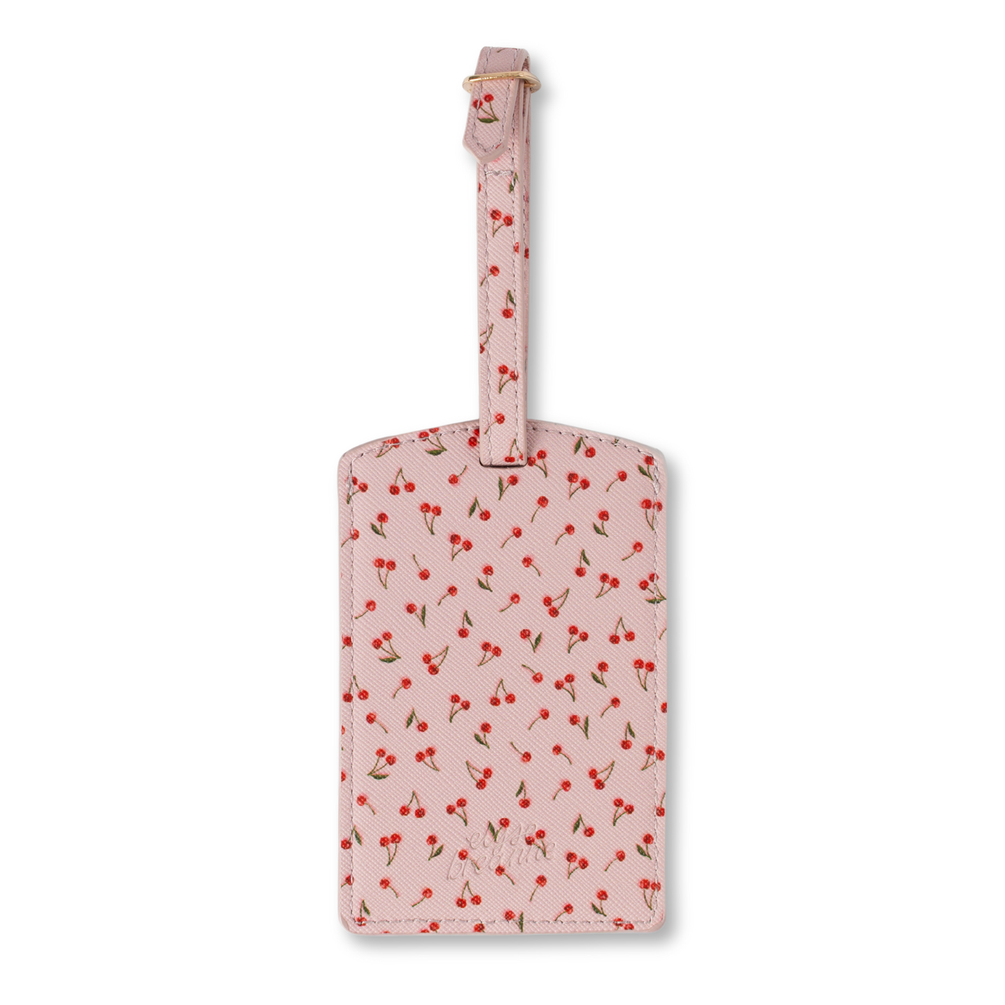 Floral Luggage Tag