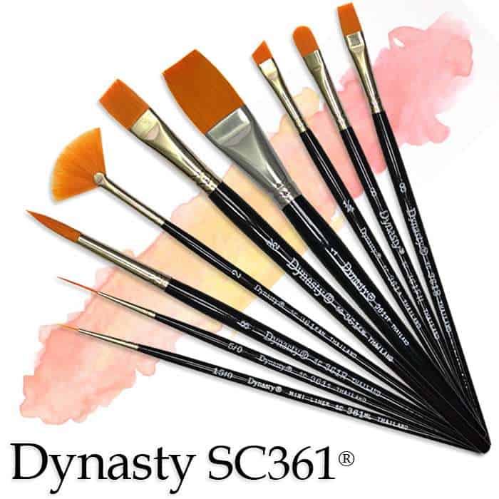 Dynasty 361S Series Brush - Script Liner 1