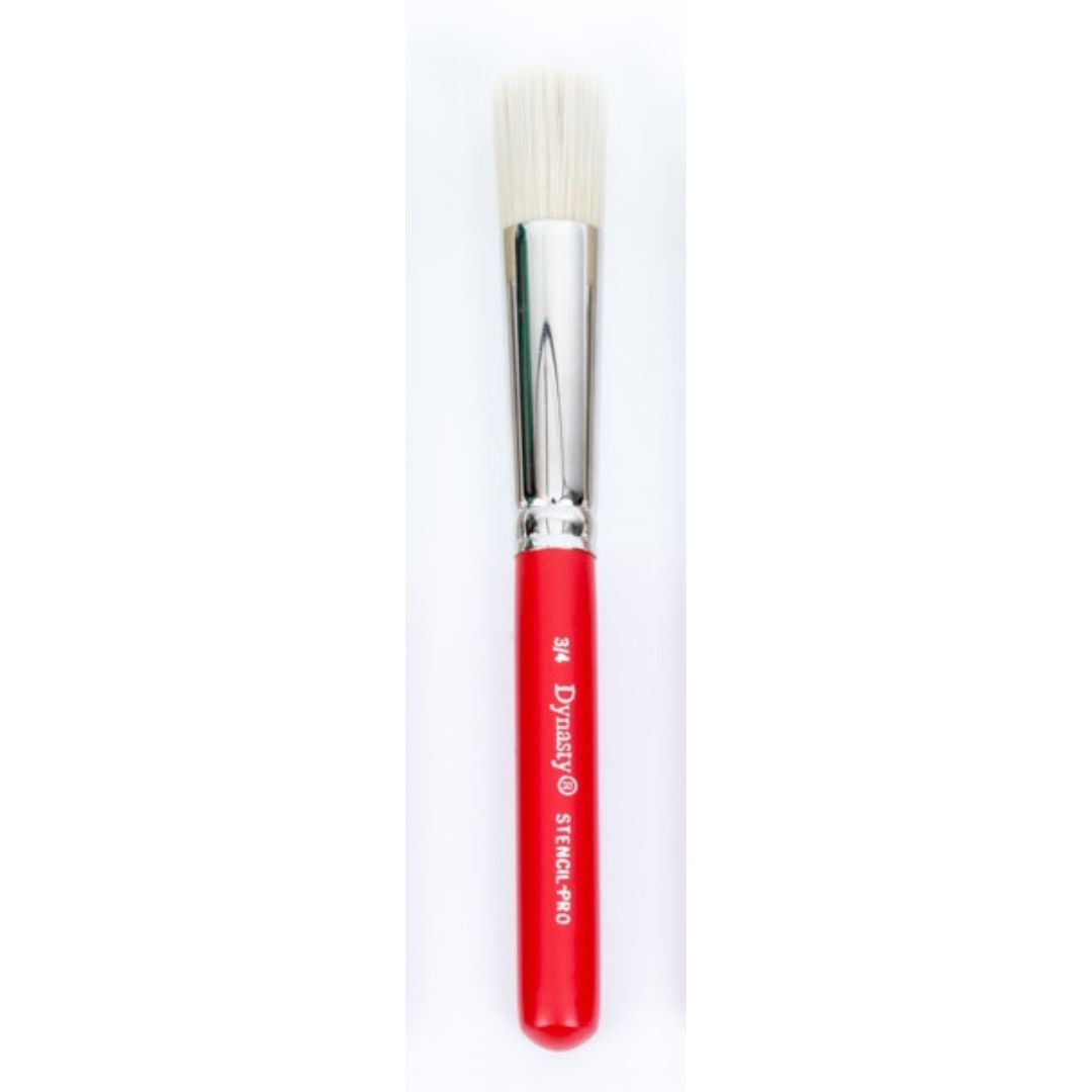 Dynasty Stencil Brush Pro - 3/4" Stencil Brush