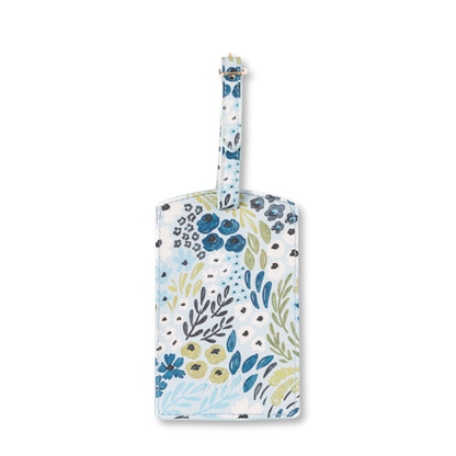 Floral Luggage Tag