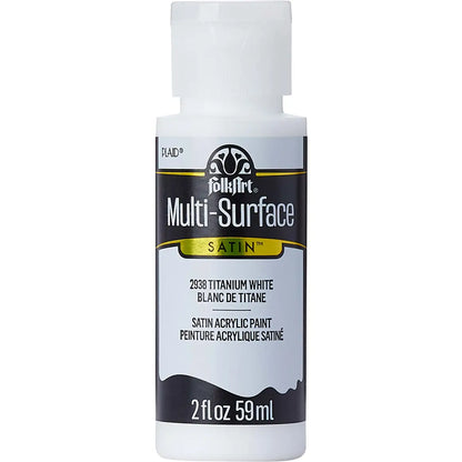 CLEARANCE Plaid FolkArt Multi Surface Satin - 2 oz. (variety of colors)