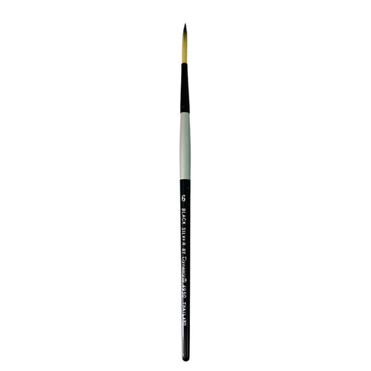 Dynasty Black Silver Brush - 6 Long Liner
