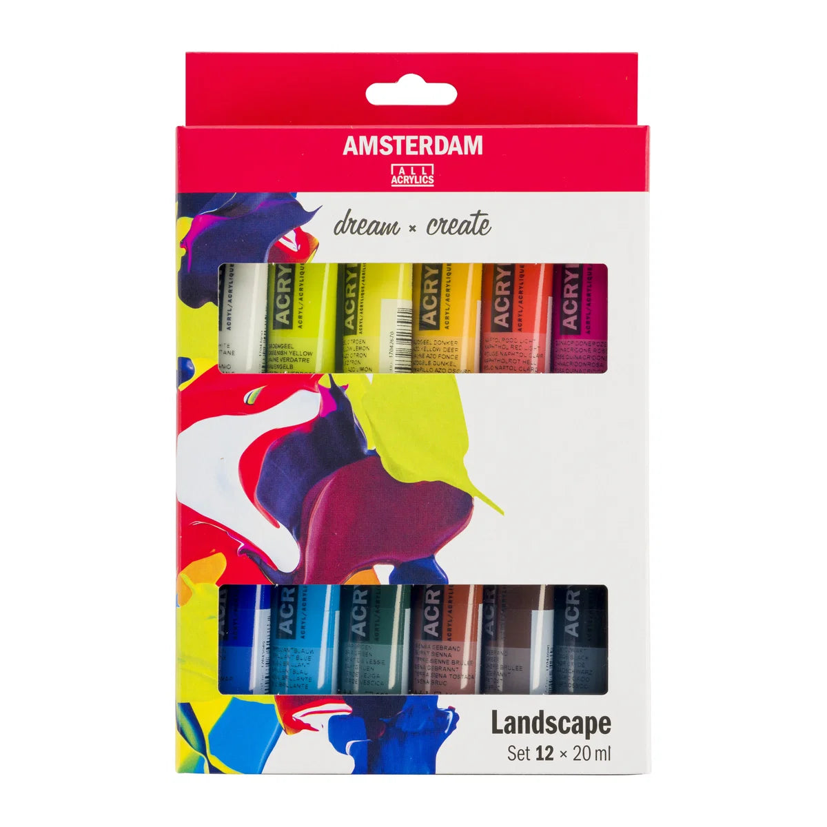 Royal Talens Amsterdam Acrylics Standard Series - 12 X 20 ML Landscape
