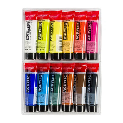 Royal Talens Amsterdam Acrylics Standard Series - 12 X 20 ML Landscape