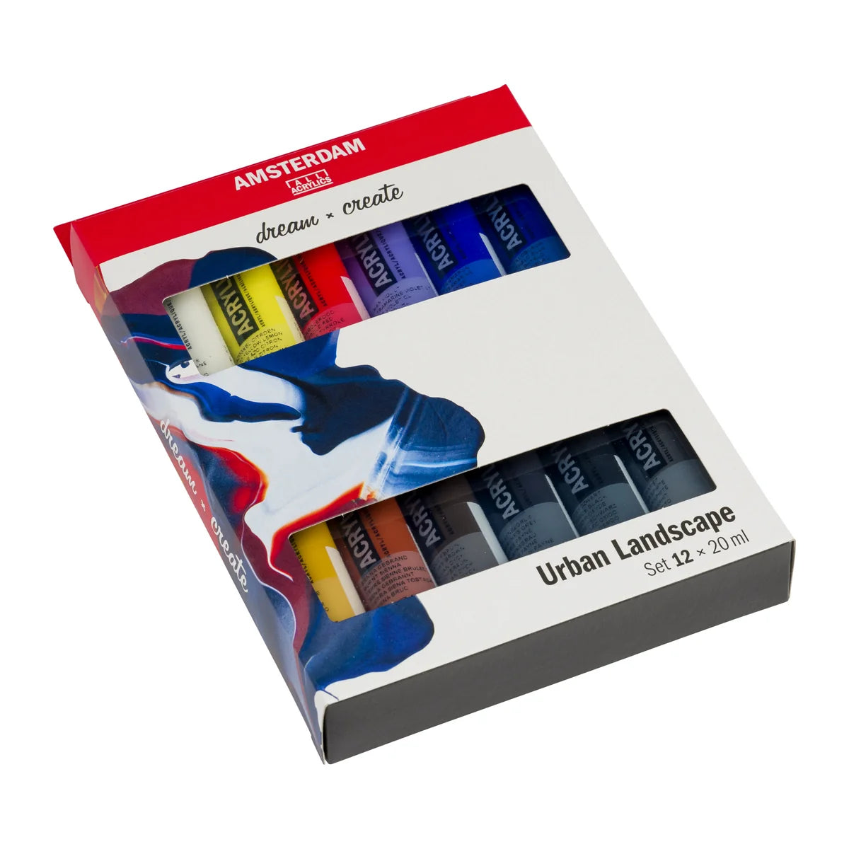 Royal Talens Amsterdam Acrylics Standard Series - 12 X 20 ML Urban Landscape Set