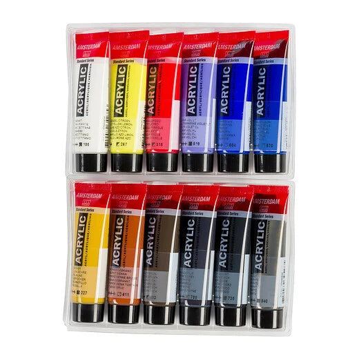 Royal Talens Amsterdam Acrylics Standard Series - 12 X 20 ML Urban Landscape Set