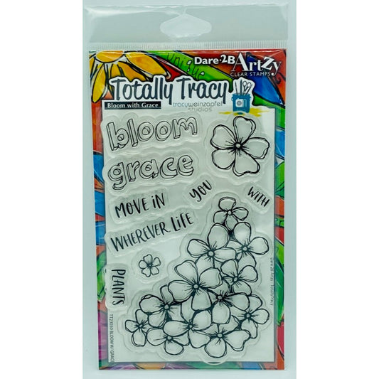 Totally Tracy Acrylic Stamps - Bloom With Grace (TT23030)
