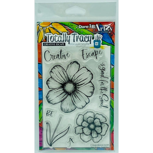 Totally Tracy Acrylic Stamps - Creative Escape (TT23028)