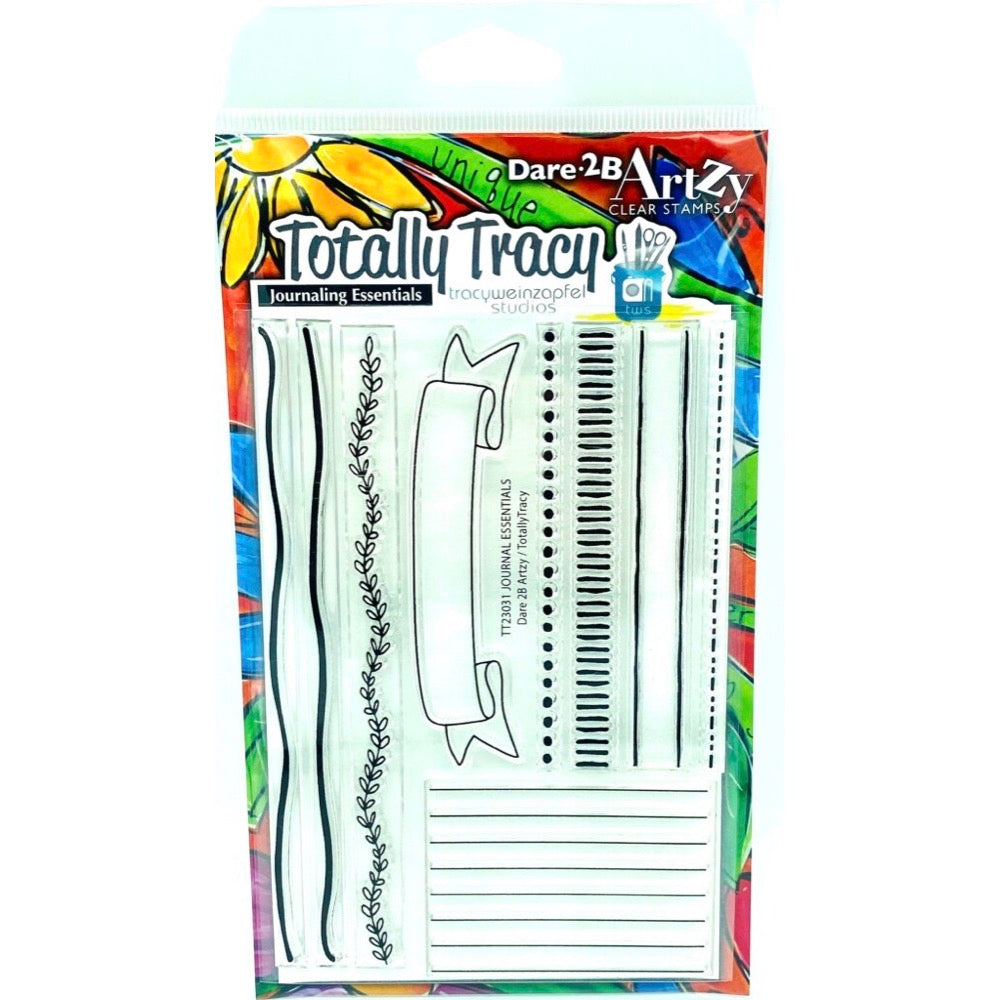 Totally Tracy Acrylic Stamps - Journaling Essentials (TT23031)