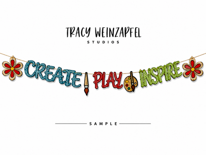 Create Play Inspire DIY Banner Kit
