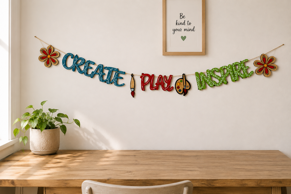 Create Play Inspire DIY Banner Kit