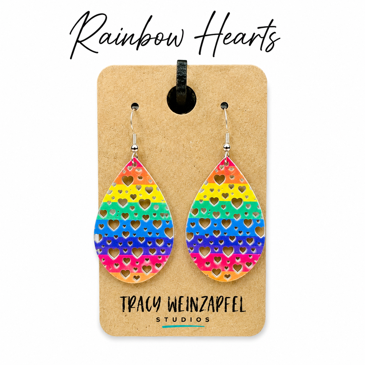 Teardrop Acrylic Earrings