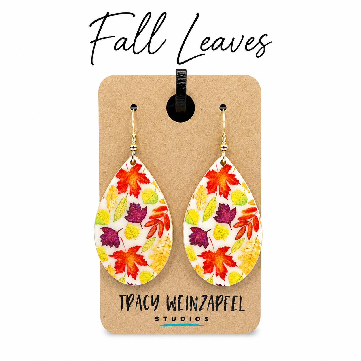 Teardrop Acrylic Earrings