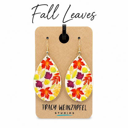 Teardrop Acrylic Earrings