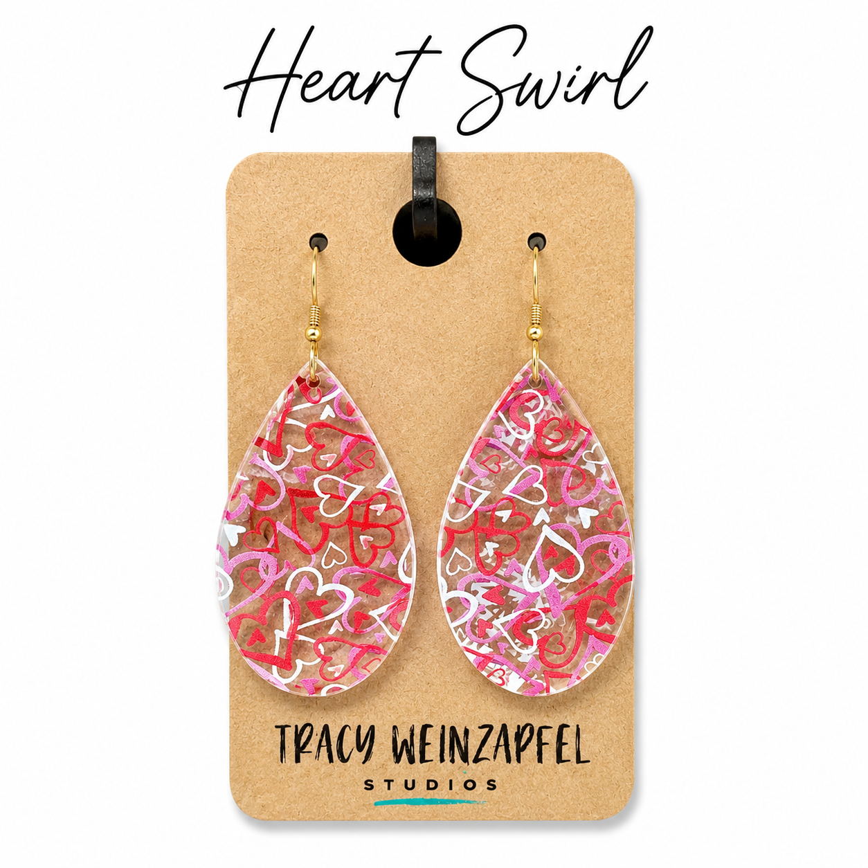 Teardrop Acrylic Earrings