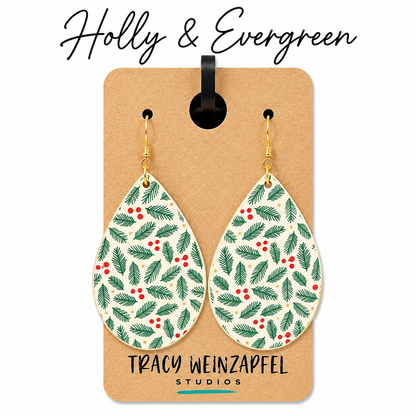 Teardrop Acrylic Earrings
