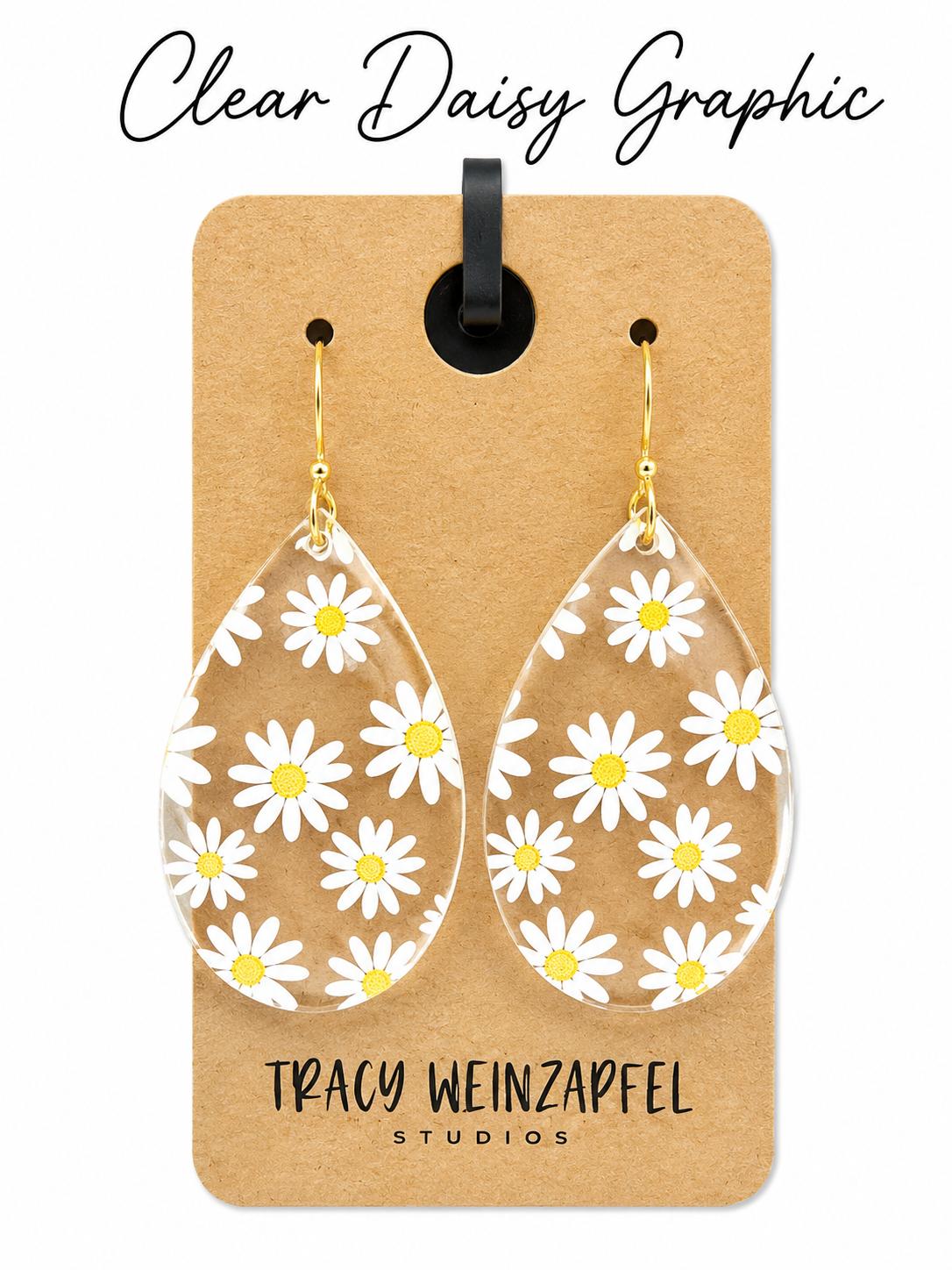 Teardrop Acrylic Earrings
