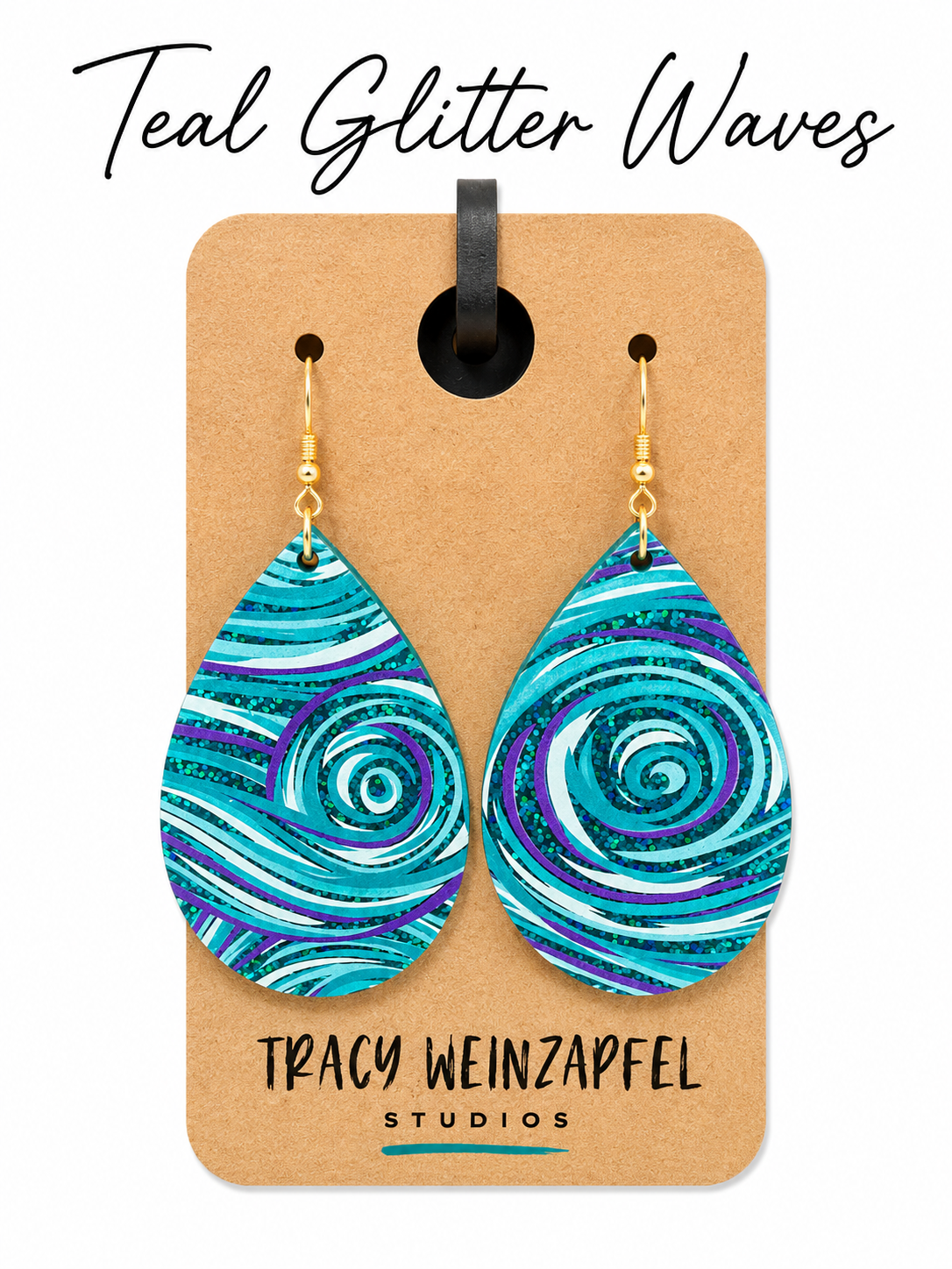 Teardrop Acrylic Earrings