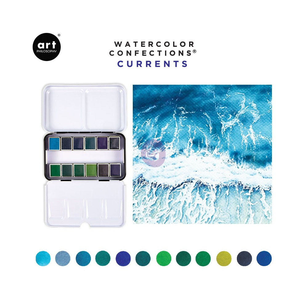 Watercolor Confections - Currents