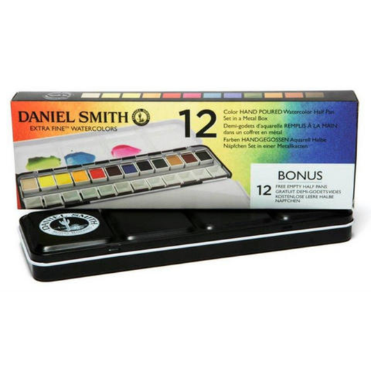 DANIEL SMITH Hand Poured Half-Pan Watercolor Sets